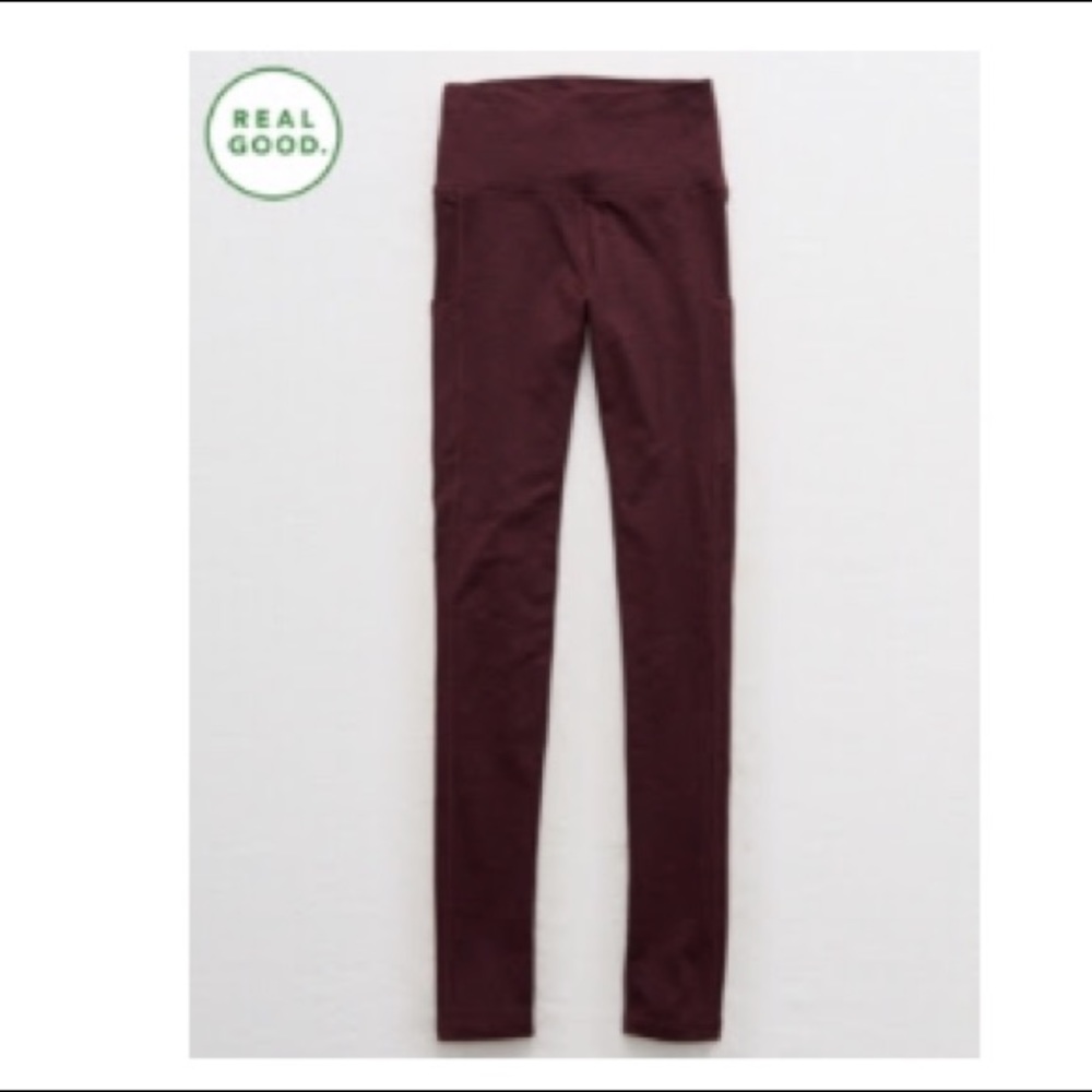 Aerie play high waisted cozy legging size S